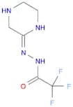 Acetic acid, 2,​2,​2-​trifluoro-​, (2Z)​-​2-​(2-​piperazinylidene)​hydrazide