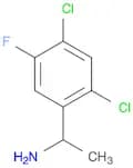 1-(2,4-Dichloro-5-fluorophenyl)ethanamine