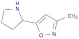 3-Methyl-5-(pyrrolidin-2-yl)isoxazole