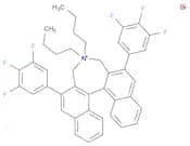 (S)-4,4-DIBUTYL-2,6-BIS(3,4,5-TRIFLUOROPHENYL)-4,5-DIHYDRO-3H-DINAPHTHO[7,6,1,2-CDE]AZEPINIUM BROM…
