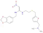 N-(1,3-benzodioxol-5-ylmethyl)-N'-[2-[[5-[(dimethylamino)methyl]furfuryl]thio]ethyl]-2-nitrovinyli…