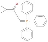 1-Cyclopropyl-2-(triphenylphosphoranylidene)-ethanone