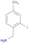 (2-fluoro-4-methylphenyl)methanamine