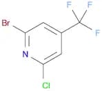 2-bromo-6-chloro-4-(trifluoromethyl)pyridine