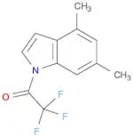 4,6-DIMETHYL-1-TRIFLUOROACETYLINDOLE