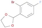 2-(2-Bromo-4-fluorophenyl)-1,3-dioxolane