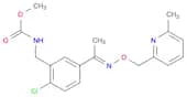 Methyl [[2-chloro-5-[(1E)-1-[[(6-Methyl-2-pyridinyl)Methoxy]iMino]ethyl]phenyl]Methyl]carbaMate