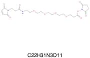 3-(2-Maleimidoethylcarbamoyl)-peg4-propionic acid N-hydroxysuccinimide ester