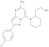 2-(1-(2-(4-Chlorophenyl)-5-methylpyrazolo[1,5-a]pyrimidin-7-yl)piperidin-2-yl)ethanol