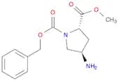 1-Benzyl 2-methyl (2S,4R)-4-aminopyrrolidine-1,2-dicarboxylate