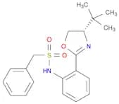 (S)-N-(2-(4-(tert-Butyl)-4,5-dihydrooxazol-2-yl)phenyl)-1-phenylmethanesulfonamide