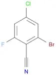 2-Bromo-4-chloro-6-fluorobenzonitrile