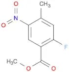 2-Fluoro-4-methyl-5-nitro-benzoic acid methyl ester