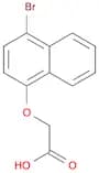 2-(4-broMonaphthalen-1-yloxy)acetic acid