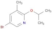 5-Bromo-2-isopropoxy-3-methylpyridine