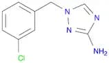 1-(3-Chlorobenzyl)-1H-1,2,4-triazol-3-amine