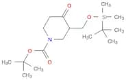 1-BOC-3-[(1,1-DIMETHYLETHYL)DIMETHYLSILYLOXYMETHYL]-PIPERIDIN-4-ONE