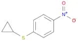 1-(Cyclopropylthio)-4-nitro-benzene