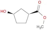 (cis)-3-Hydroxy-cyclopentanecarboxylic ac id Methyl ester