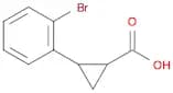 2-(2-Bromophenyl)cyclopropane-1-carboxylic acid