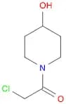 2-CHLORO-1-(4-HYDROXYPIPERIDIN-1-YL)ETHANONE