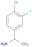 Benzenemethanamine, 4-chloro-3-fluoro-.α.-methyl-
