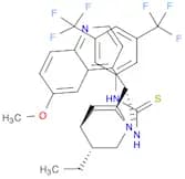 N-[3,5-Bis(trifluoromethyl)phenyl]-N′-[(8α,9S)-10,11-dihydro-6′-methoxycinchonan-9-yl]thiourea