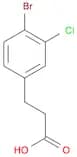 3-(4-Bromo-3-chloro-phenyl)-propionic acid