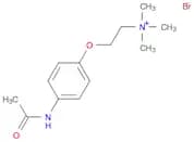 2-(4-Acetamidophenoxy)-N,N,N-trimethylethanaminium bromide