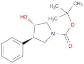 rel-1,1-Dimethylethyl (3R,4S)-3-hydroxy-4-phenyl-1-pyrrolidinecarboxylate