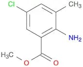 Benzoic acid, 2-aMino-5-chloro-3-Methyl-, Methyl ester