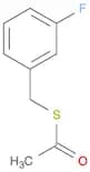 Thioacetic acid S-(3-fluoro-benzyl) ester
