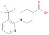1-[3-(Trifluoromethyl)pyridin-2-yl]piperidine-4-carboxylic acid