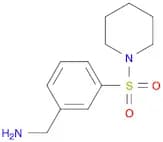 (3-(Piperidin-1-ylsulfonyl)phenyl)methanamine