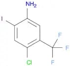 4-Chloro-2-iodo-5-(trifluoromethyl)aniline