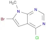6-bromo-4-chloro-7-methyl-7H-pyrrolo[2,3-d]pyrimidine