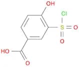 3-(Chlorosulfonyl)-4-hydroxybenzoic acid