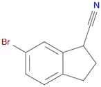 6-Bromo-2,3-dihydro-1H-indene-1-carbonitrile