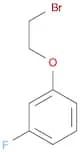 1-(2-Bromoethoxy)-3-fluorobenzene