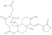 14-deoxy-11,12-didehydroandrographolide 3,19-disuccinate