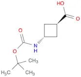 trans-3-(tert-butoxycarbonylamino)cyclobutanecarboxylic acid