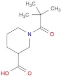 1-(2,2-Dimethylpropanoyl)piperidine-3-carboxylic acid