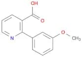 3-Pyridinecarboxylic acid, 2-(3-methoxyphenyl)-