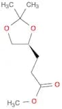 (S)-Methyl 3-(2,2-dimethyl-1,3-dioxolan-4-yl)propanoate