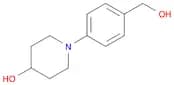 1-(4-Hydroxymethylphenyl)piperidin-4-ol