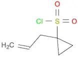 Cyclopropanesulfonyl chloride, 1-​(2-​propen-​1-​yl)​-