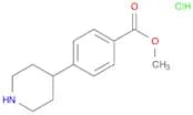 4-Piperidin-4-yl-benzoic acid methyl ester hcl