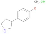 3-(4-Methoxyphenyl)pyrrolidine, HCl