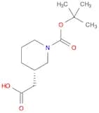 (S)-3-CARBOXYMETHYL-PIPERIDINE-1-CARBOXYLIC ACID TERT-BUTYL ESTER