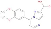 7-(3,4-DIMETHOXY-PHENYL)-PYRAZOLO[1,5-A]PYRIMIDINE-2-CARBOXYLIC ACID